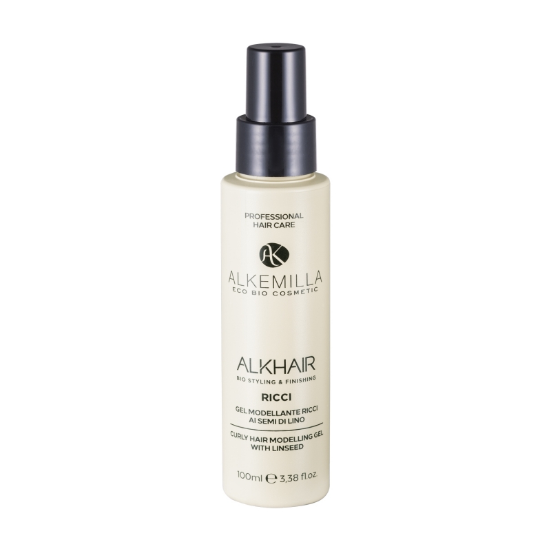 Gel modellante ai semi di lino capelli ricci