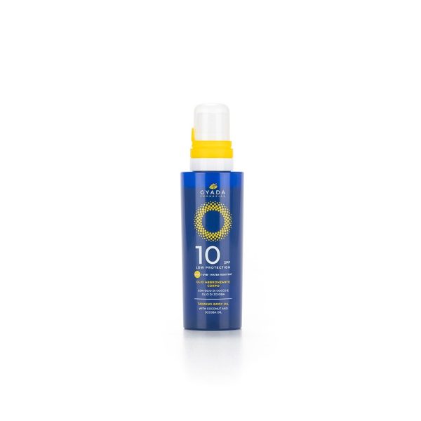 GYADA Olio Abbronzante Solare SPF 10 Protezione Bassa