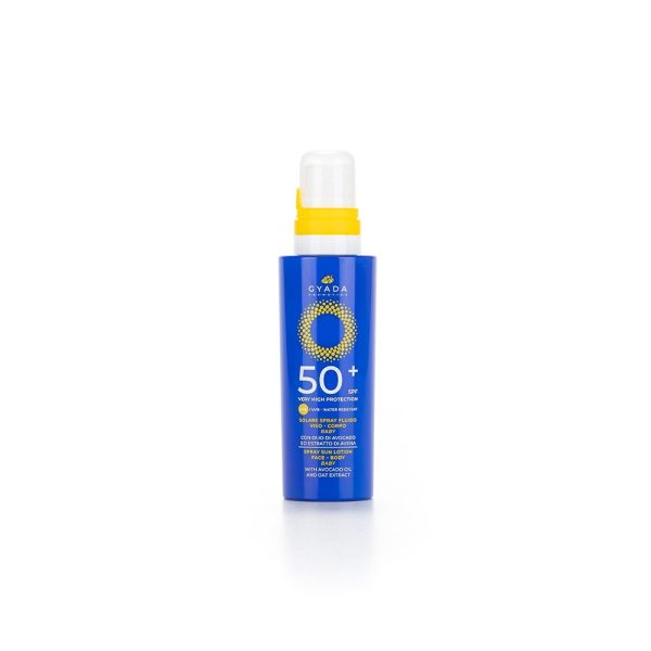 GYADA Solare Spray Viso Corpo Baby SPF 50+ Protezione Molto Alta