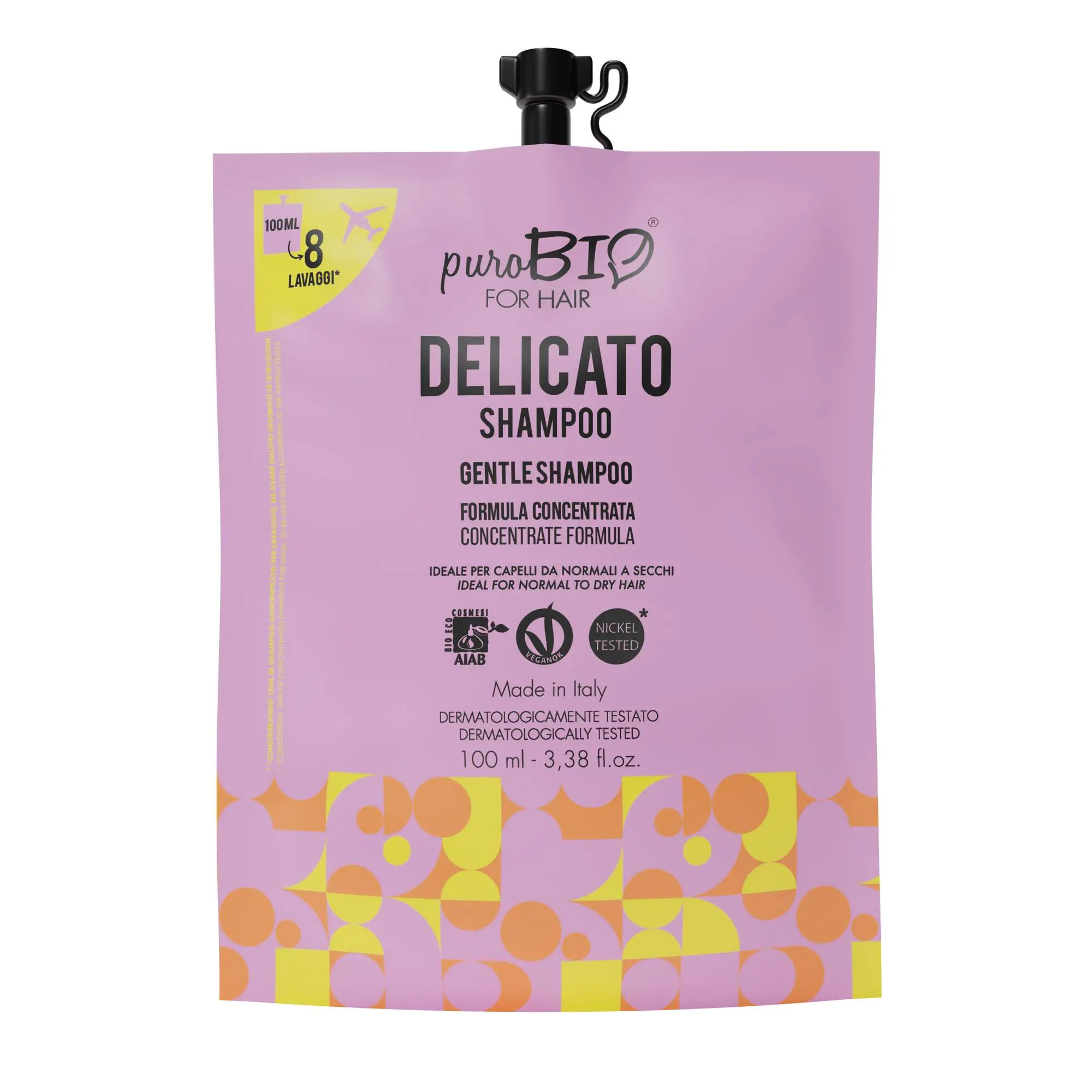 PUROBIO Shampoo Delicato in Bustina !