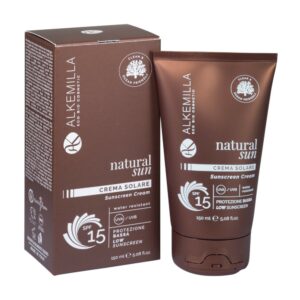 Alkemilla-Crema Solare Bassa Protezione SPF 15