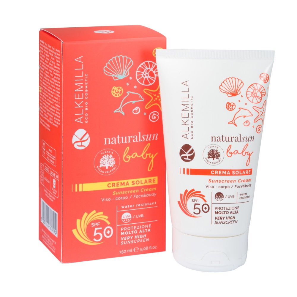 Alkemilla -Crema Solare Viso Corpo Baby SPF 50+
