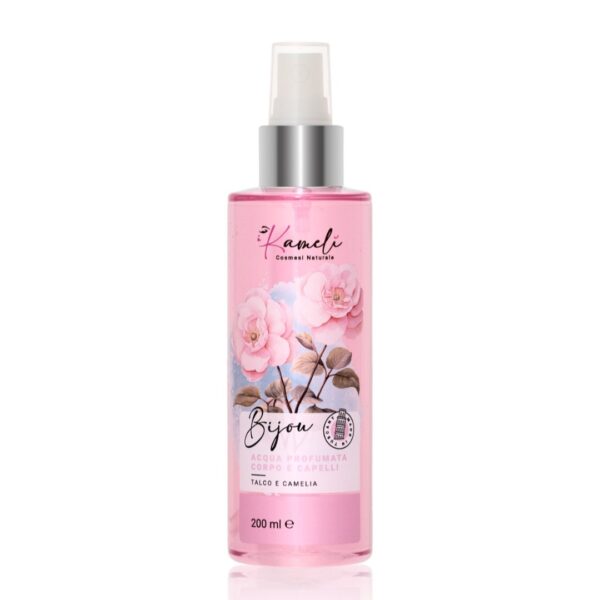 KAMELÌ Bijou – Acqua Profumata Corpo e Capelli Talco e Camelia - immagine 2