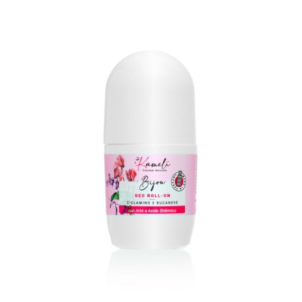 KAMELÌ Bijou – Deodorante Roll-On Ciclamino e Bucaneve - immagine 2