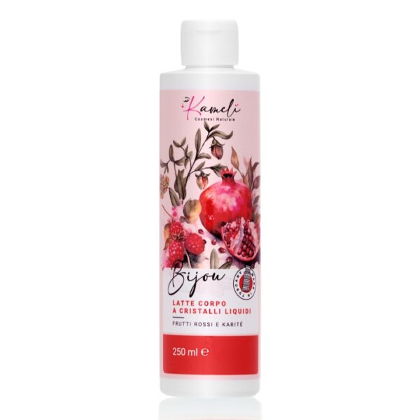 KAMELÌ Bijou – Latte Corpo Frutti Rossi e Karitè - immagine 2