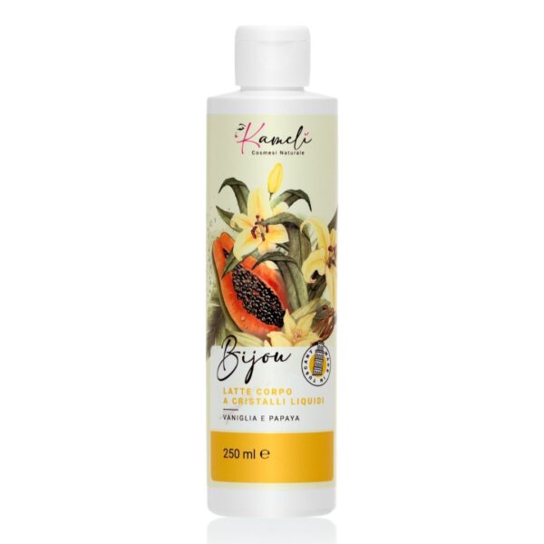 KAMELÌ Bijou – Latte Corpo Vaniglia e Papaya