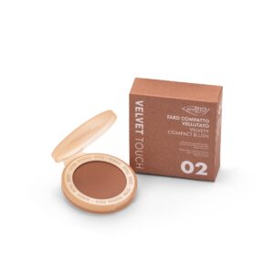 PUROBIO Velvet Touch - Blush Compatto Vellutato 02 Nude Pescato con packaging